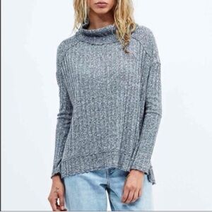 Free People Clarissa Mock Neck Sweater Size L